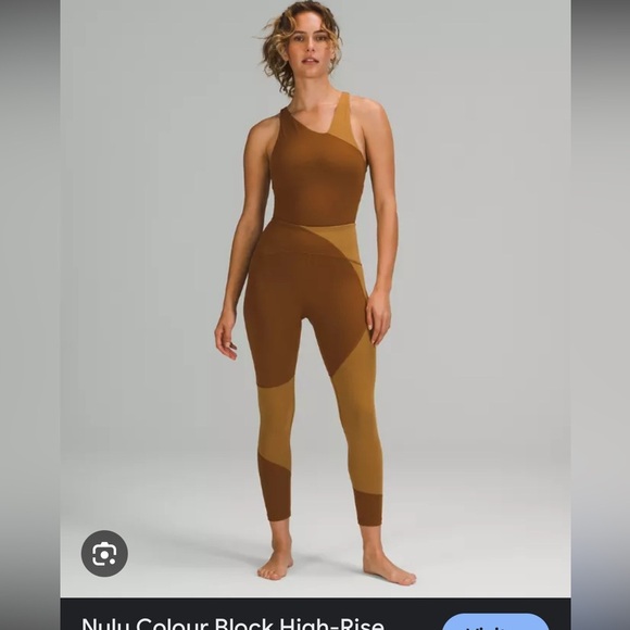 NWT LULULEMON Nulu Colour Block High-Rise Tight 25" - Picture 6 of 7